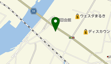松下自動車整備工場の地図画像