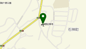 感応寺の地図画像