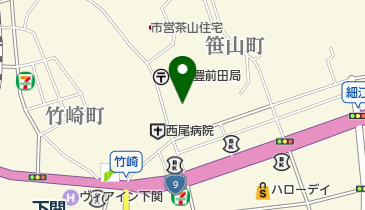 勝安寺の地図画像