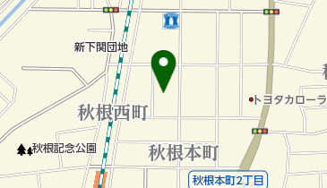 普賢寺の地図画像