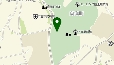 下関市障害者スポーツセンターの地図画像