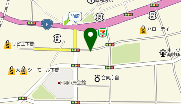 大和証券株式会社下関支店の地図画像