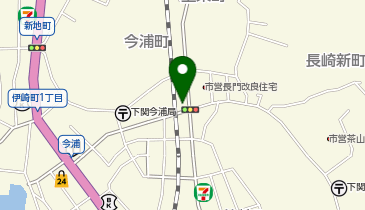 肉の玉田の地図画像