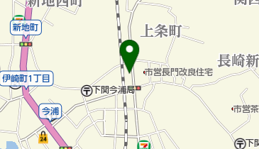 下関ホルモンセンターの地図画像