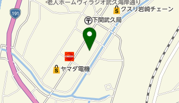 株式会社いわさきサンプル下関営業所の地図画像