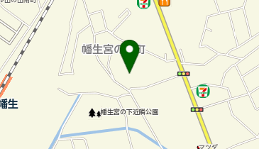 生野神社の地図画像