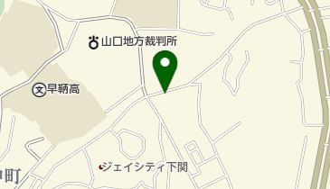 下関鉱泉株式会社の地図画像