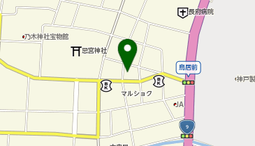 メルシー 長府工場の地図画像