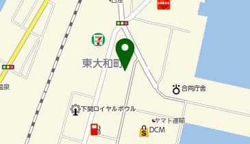 山口県倉庫協会の地図画像