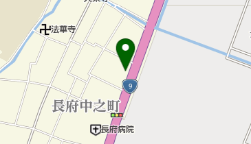長府タイヤ工業所の地図画像