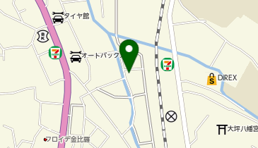 立川美容室の地図画像