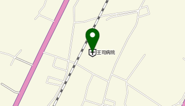 王司病院の地図画像