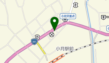 まつだ文具店の地図画像
