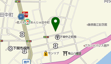 株式会社まるみや赤間店の地図画像