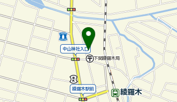 金城米穀燃料店 綾羅木営業所の地図画像