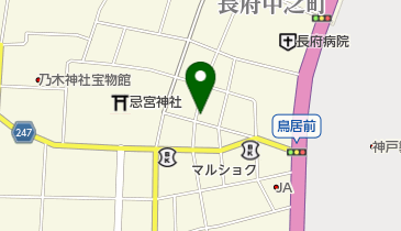 有限会社松永米穀店の地図画像