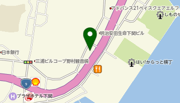 朝日生命保険相互会社山口支社の地図画像