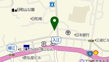 アカホリ理容室501の地図画像