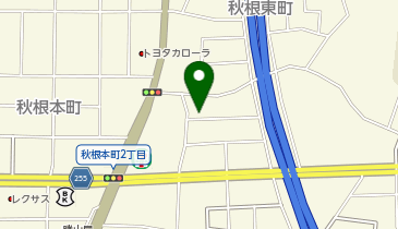 おしゃれ床屋の地図画像