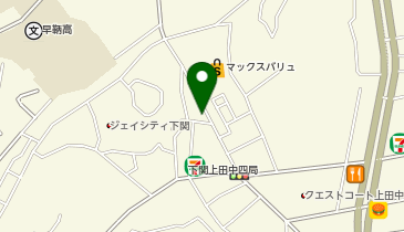 サトウ理容院の地図画像