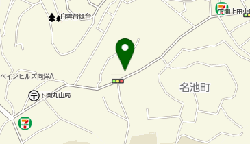 正野理容院の地図画像