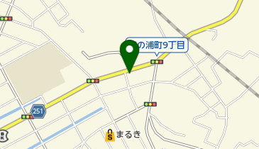 ヘアーサロンかわたの地図画像