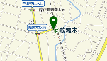 メンズヘアークラブアヤラギの地図画像