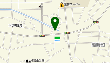 理容たさかの地図画像