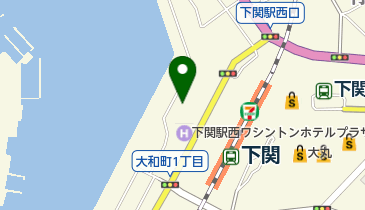 山口県下関水産振興局の地図画像