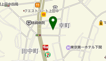 下関市役所 勤労福祉会館 体育館の地図画像