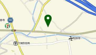下関市役所 吉田支所の地図画像