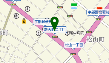 株式会社クシベ宇部本店の地図画像