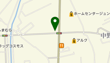 ホンダウイング宇部の地図画像