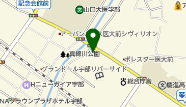 山口産業株式会社の地図画像