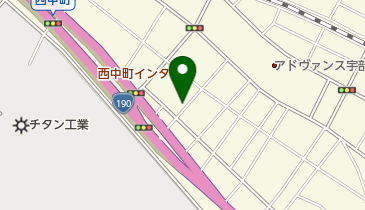 有限会社宇部理化工業所の地図画像