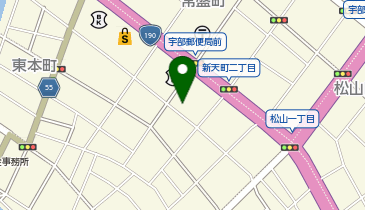 岡本ガラス店の地図画像