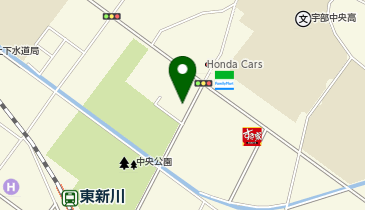 シモラク牛乳宇部営業所の地図画像