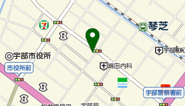 山田クリーニングセンターの地図画像