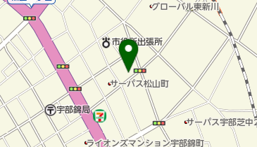 平野酒店の地図画像