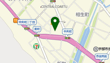 山口スバル株式会社宇部店の地図画像