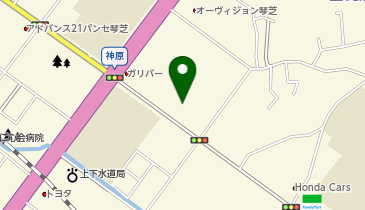 万栄宇部店の地図画像