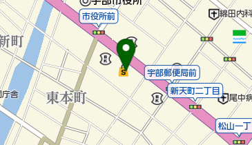 東洋証券株式会社宇部支店の地図画像