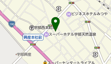 山野食料品店の地図画像