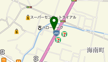 扶洋サキナ宇部の地図画像