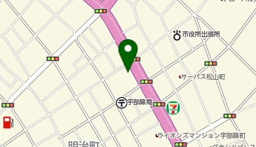 中杉電工社の地図画像