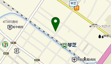 有限会社青葉 本店の地図画像