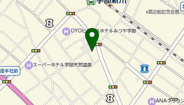 明治安田生命保険相互会社山口支社 宇部新川営業所の地図画像