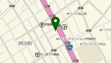 浜上石材店展示場の地図画像