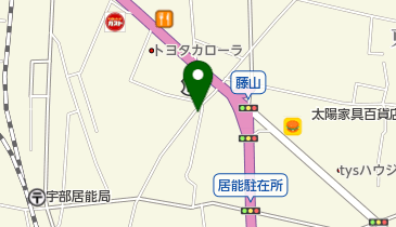 カムズヘアーの地図画像