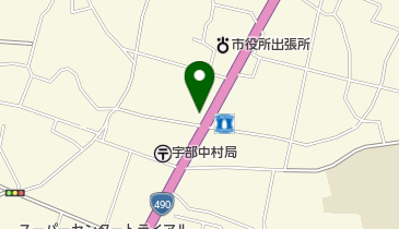 ヘアーサロンミントの地図画像